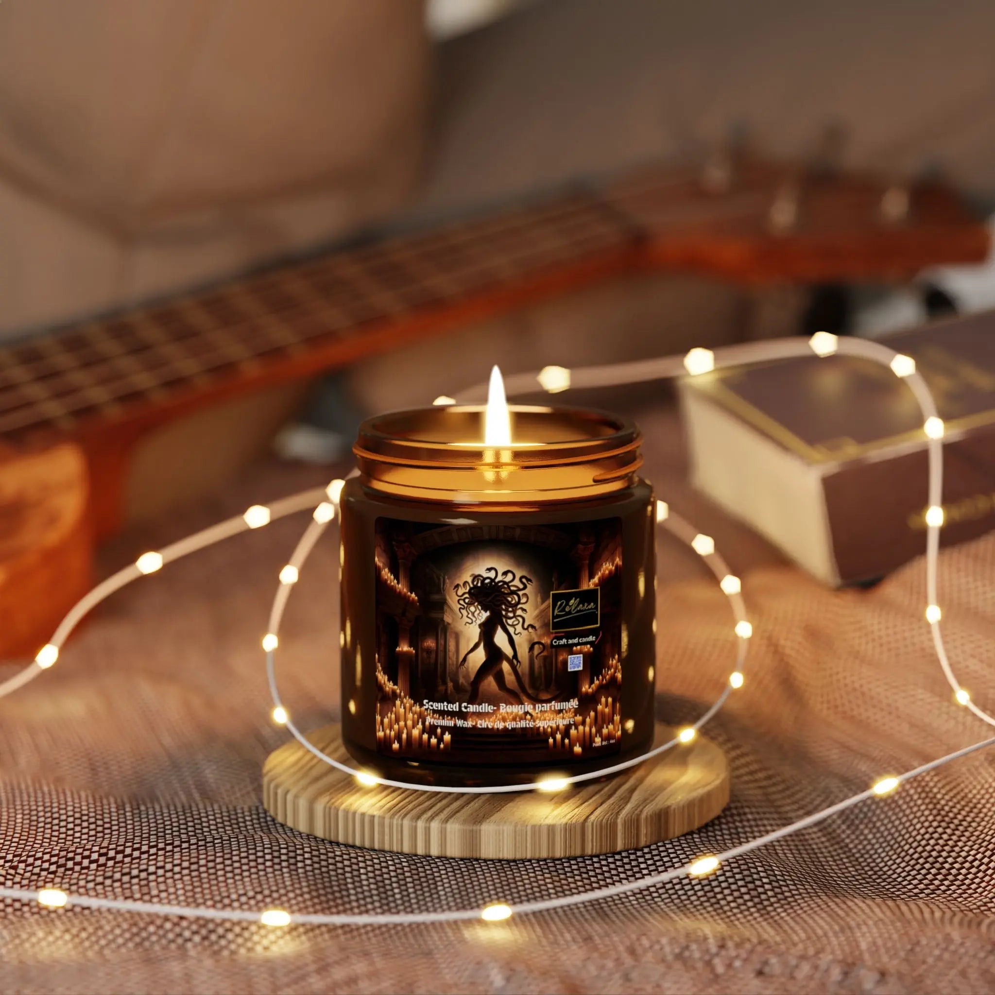 Relaxa Scented Soy Candle - Relaxing Ambiance for Self-Care Printify