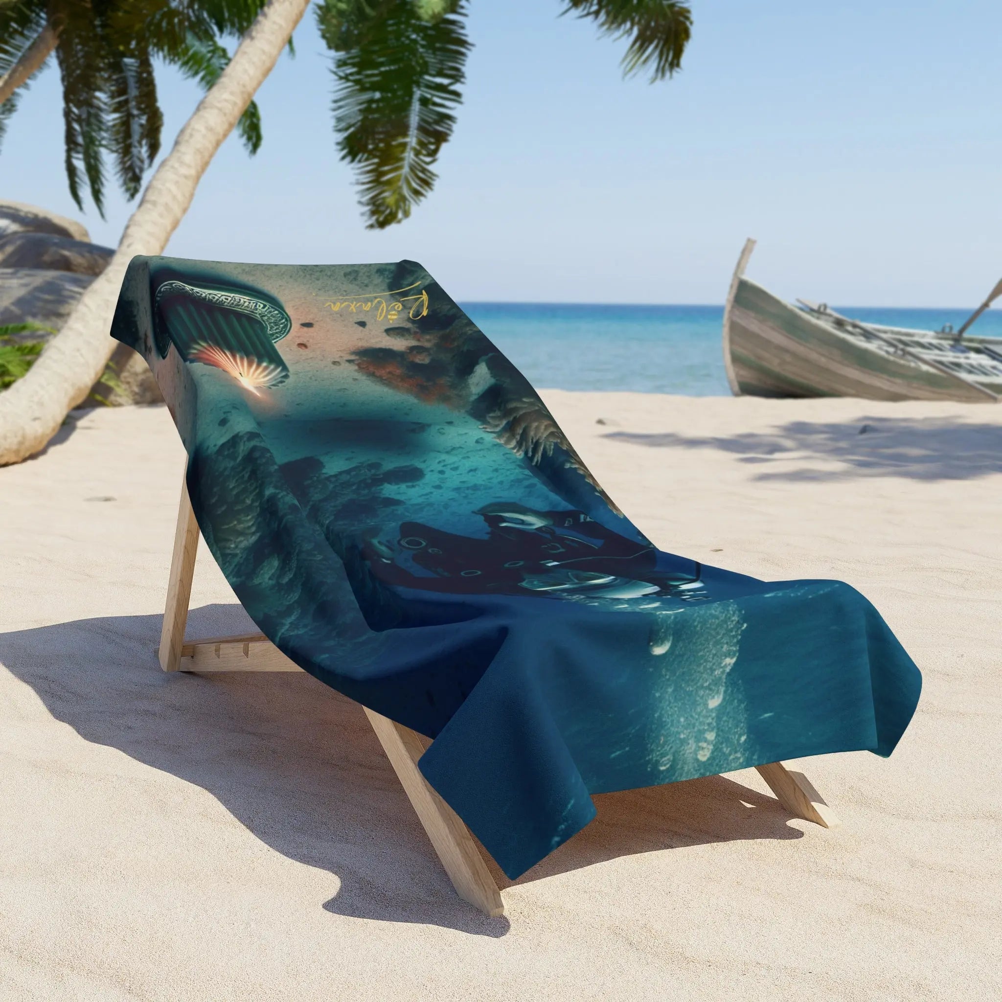 Tropical Ocean Beach Towel - Perfect for Summer Vibes Printify