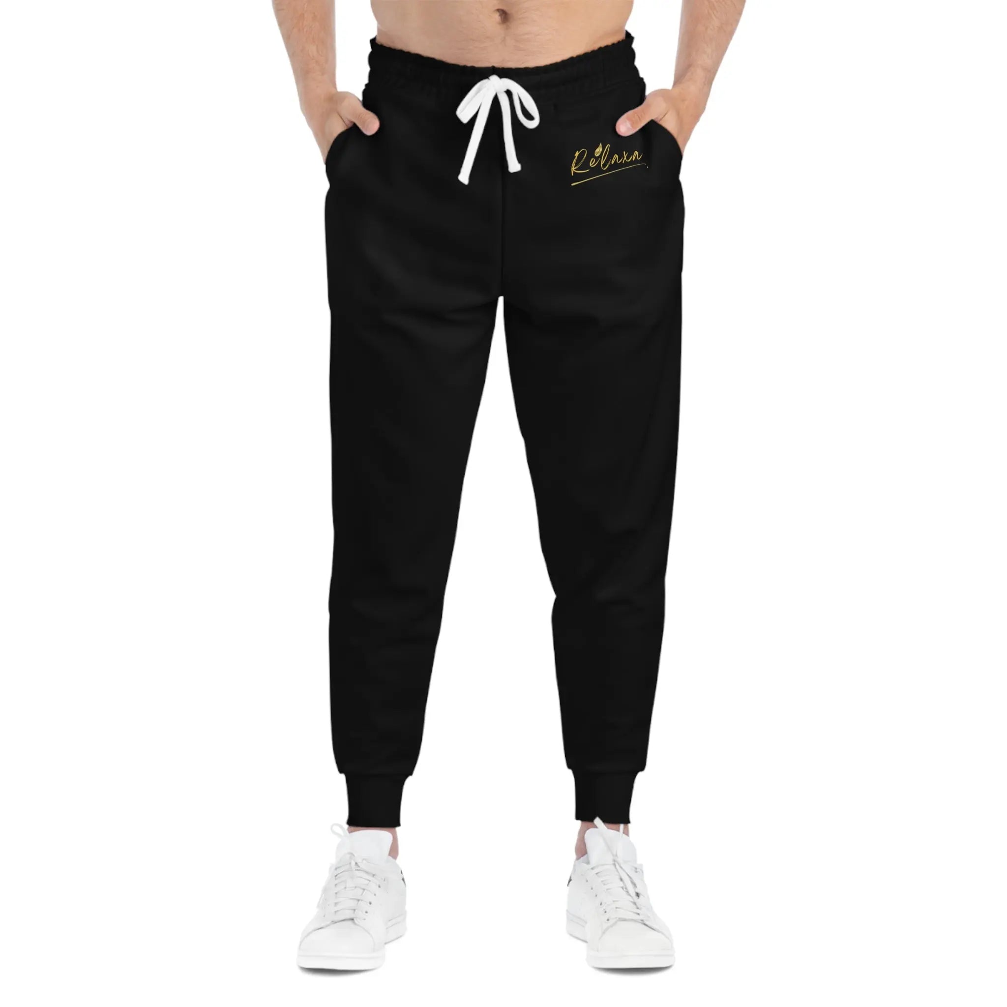 Comfortable Athletic Joggers for Everyday Wear - Trendy White Design Printify