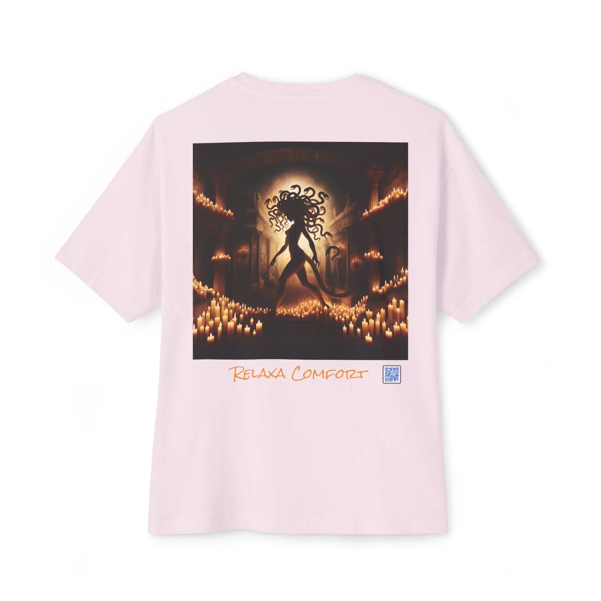 Mystical Medusa Oversized Tee - Unisex Graphic Tee for Art Lovers Printify
