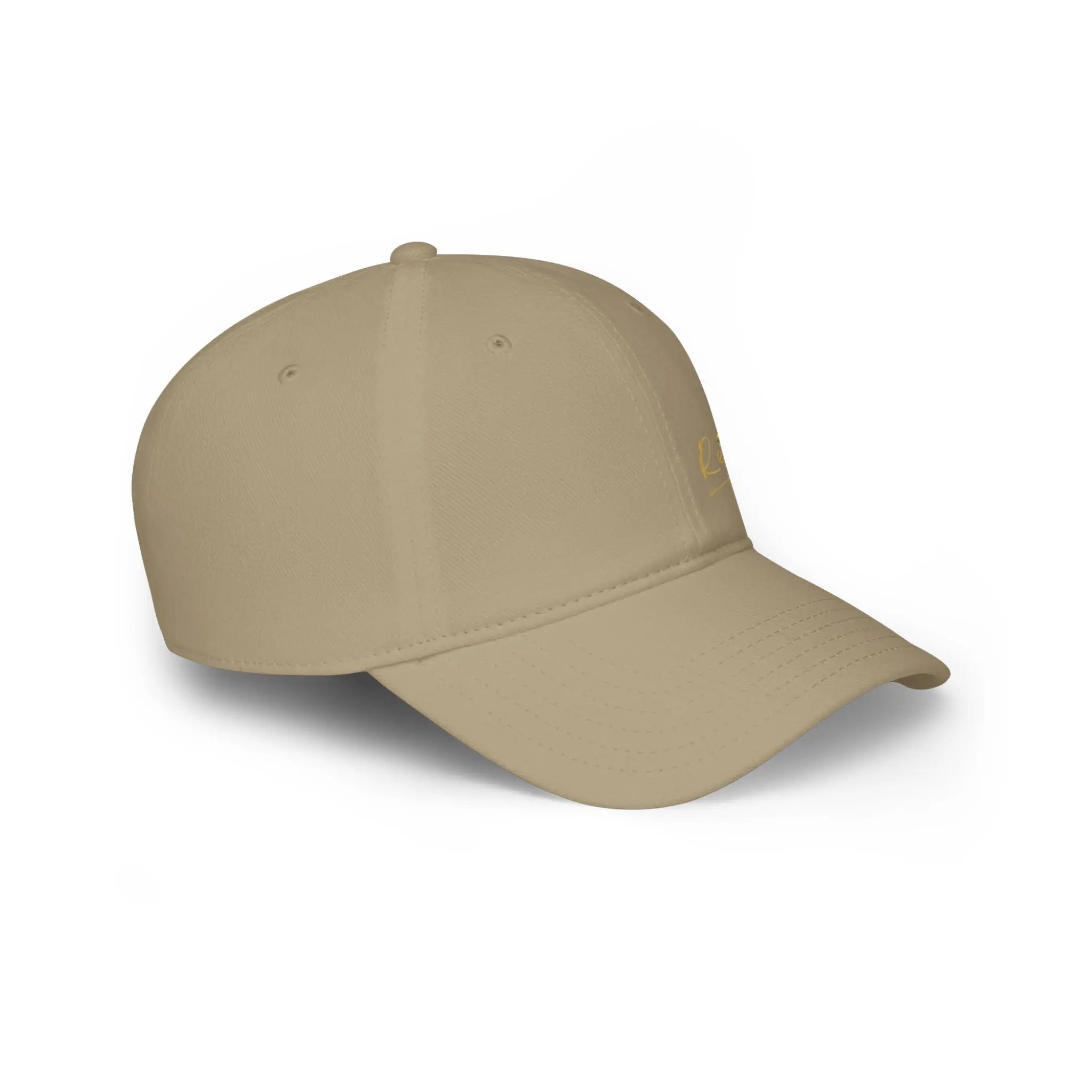 Relaxa Red Baseball Cap - Stylish Low Profile Cap for Casual Outings Printify