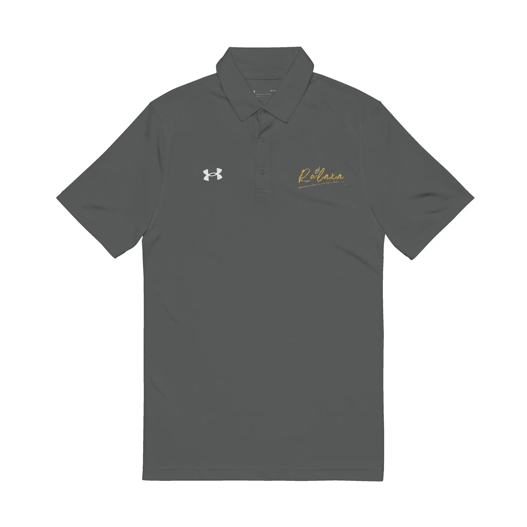 Men's Embroidered Polo Shirt - Under Armour® Casual Wear Printify