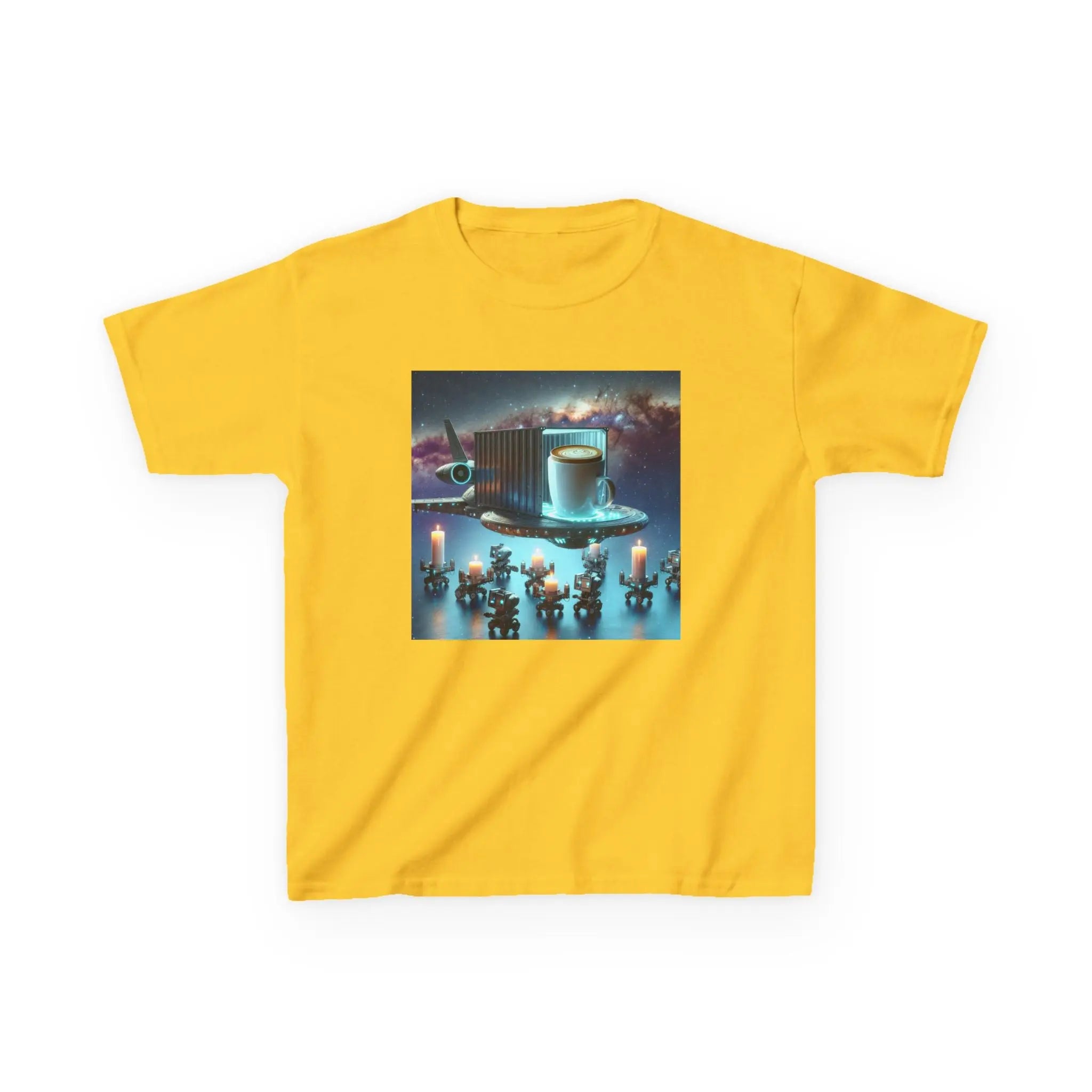 Cosmic Adventure Kids Tee - 'We Deliver Everywhere' Design Printify