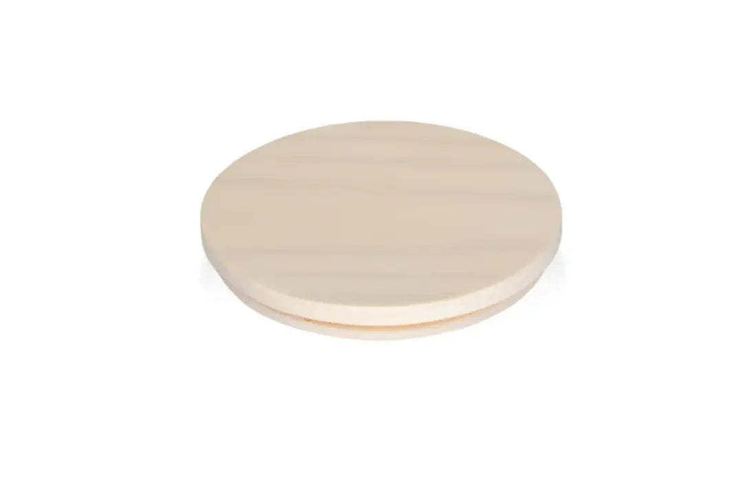 Lid - 4" ARIELLE Wood - 12pk Relaxa Candle Canada