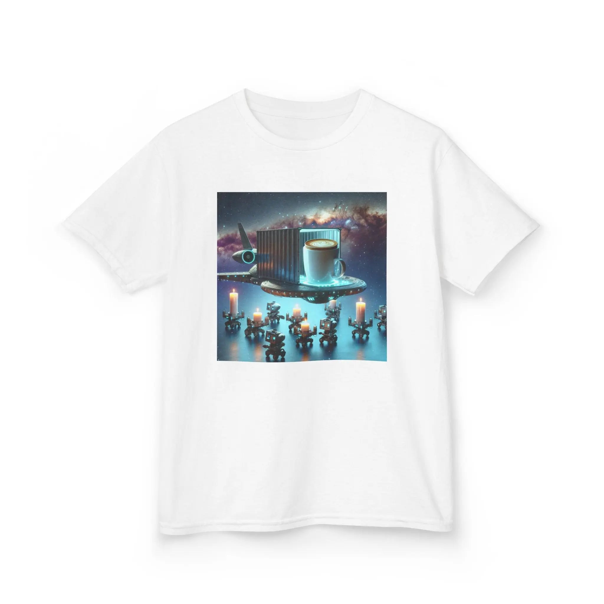Cosmic Adventure Kids Tee - 'We Deliver Everywhere' Design Printify