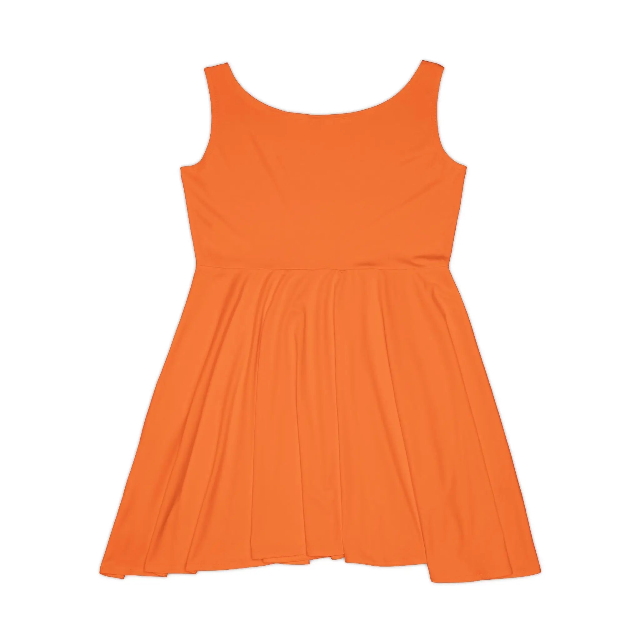 Chic Women&#039;s Skater Dress - Elegant White Casual Style Printify