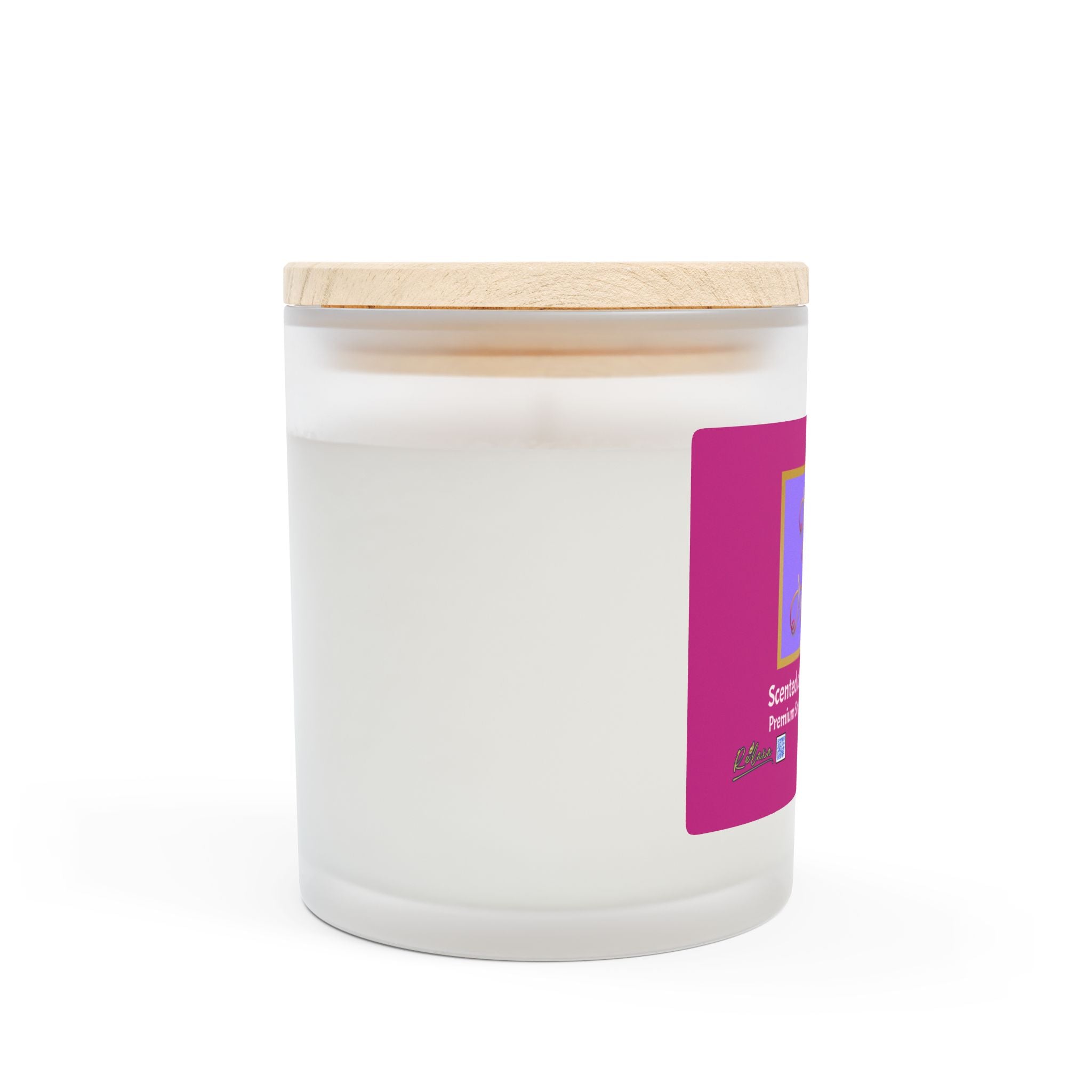Candle Wedding Frosted Glass Candle Printify