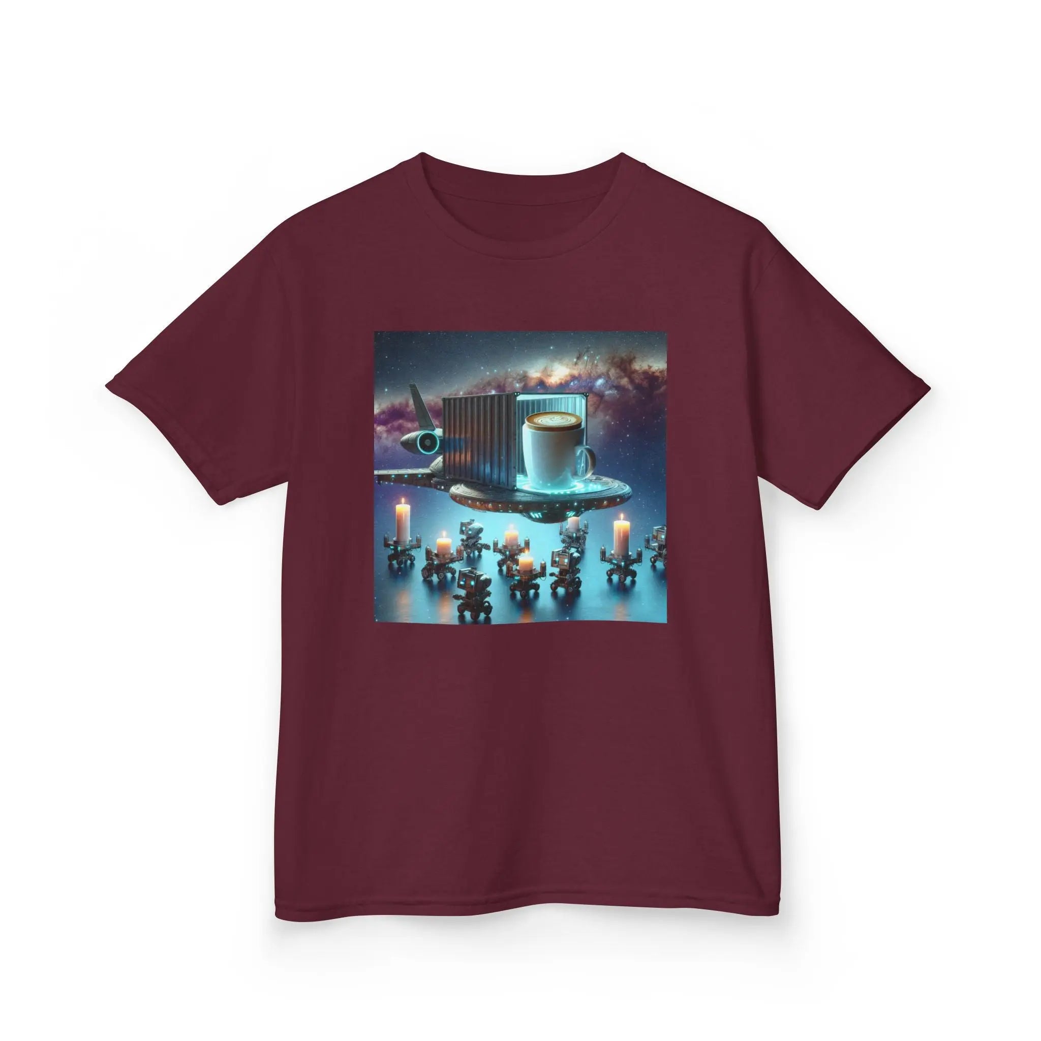 Cosmic Adventure Kids Tee - 'We Deliver Everywhere' Design Printify