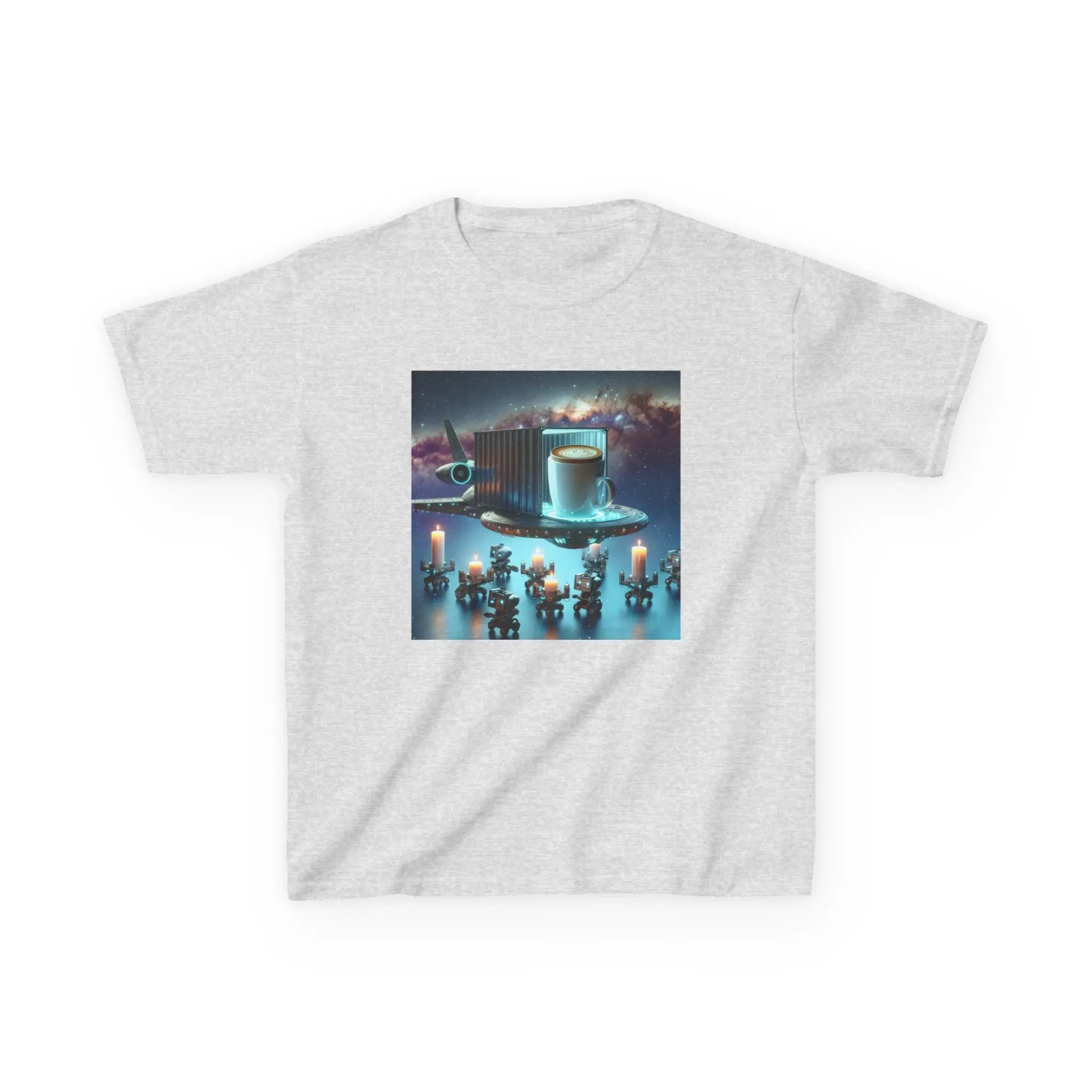 Cosmic Adventure Kids Tee - 'We Deliver Everywhere' Design Printify