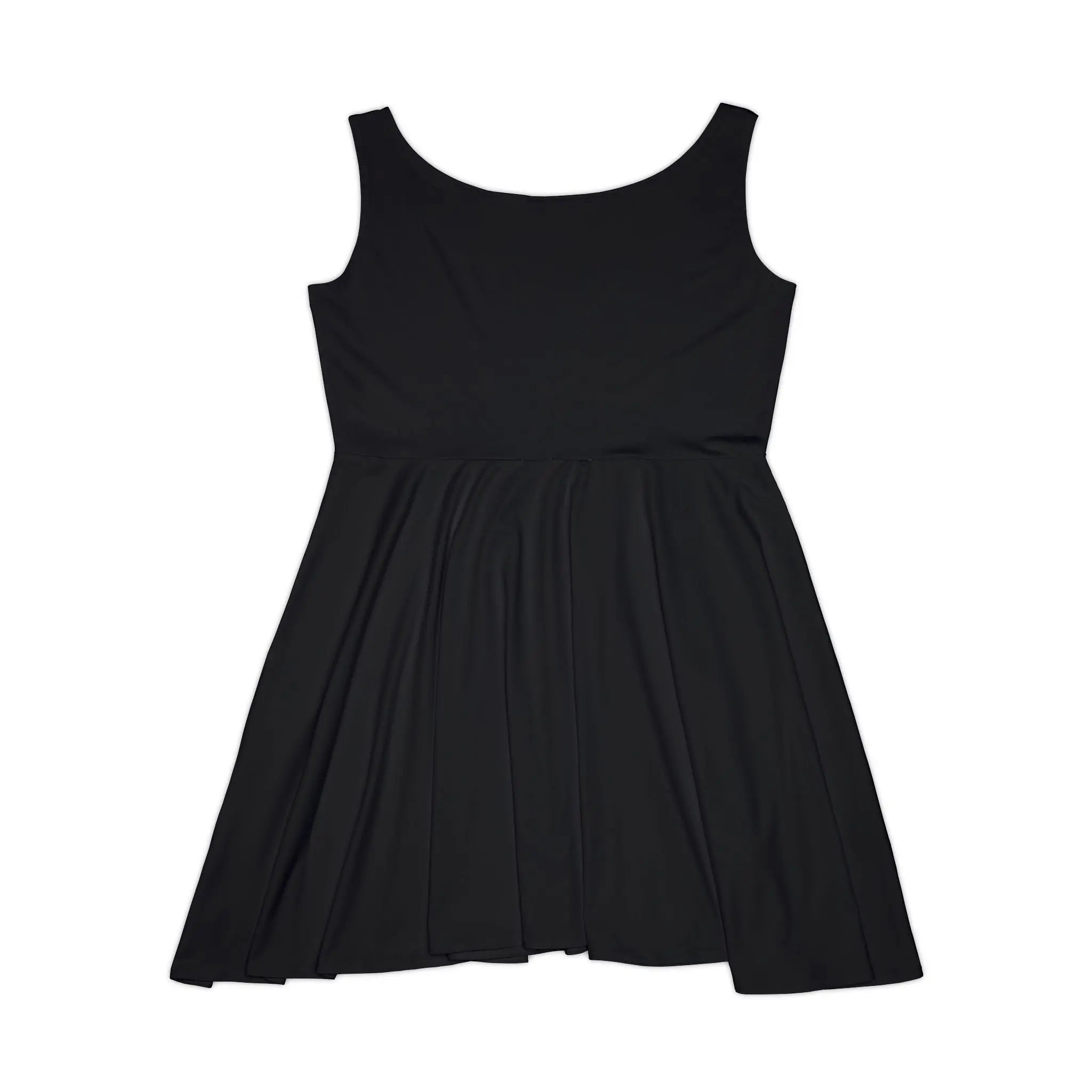 Chic Women&#039;s Skater Dress - Elegant White Casual Style Printify