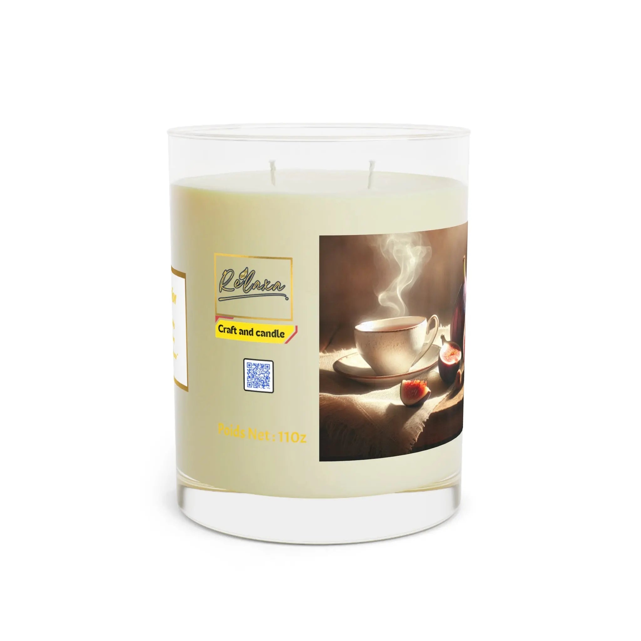White Tea and Fig Relaxation Candle - 11oz Printify