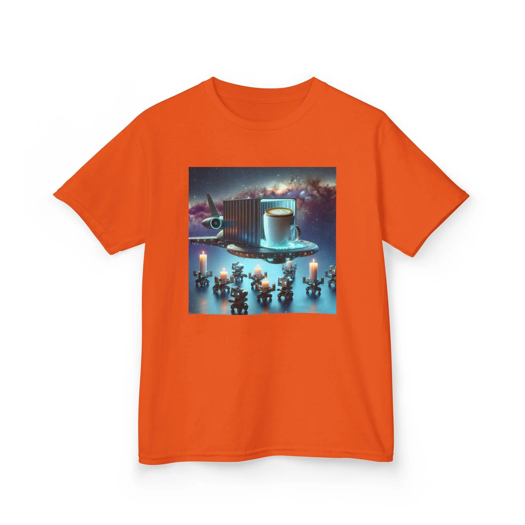 Cosmic Adventure Kids Tee - 'We Deliver Everywhere' Design Printify